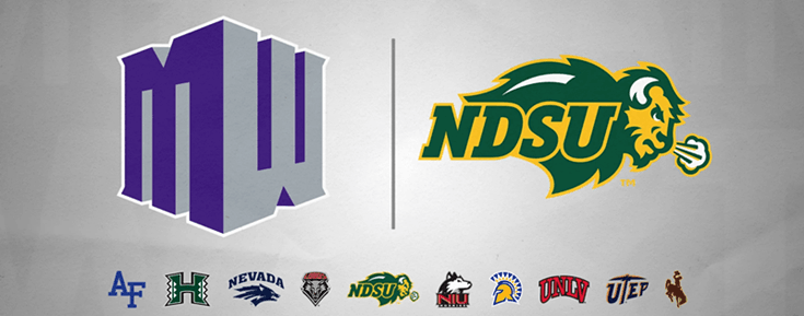 Mountain West Conference Apparels NDSU Bison Football Jersey